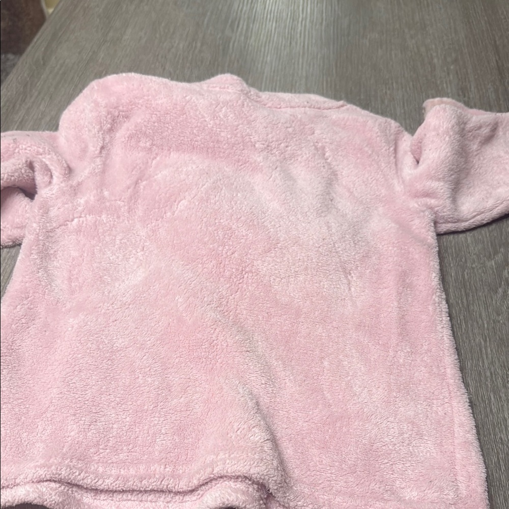 Isaac Mizrahi Pink Sequin Heart Hoodie - Picture 3 of 3